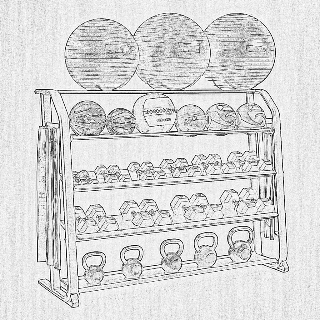 Multi Purpose Weight Rack - PowerRackKing .COM